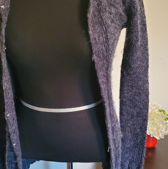 Free people long duster cardigan small gray - Picture 3 of 3